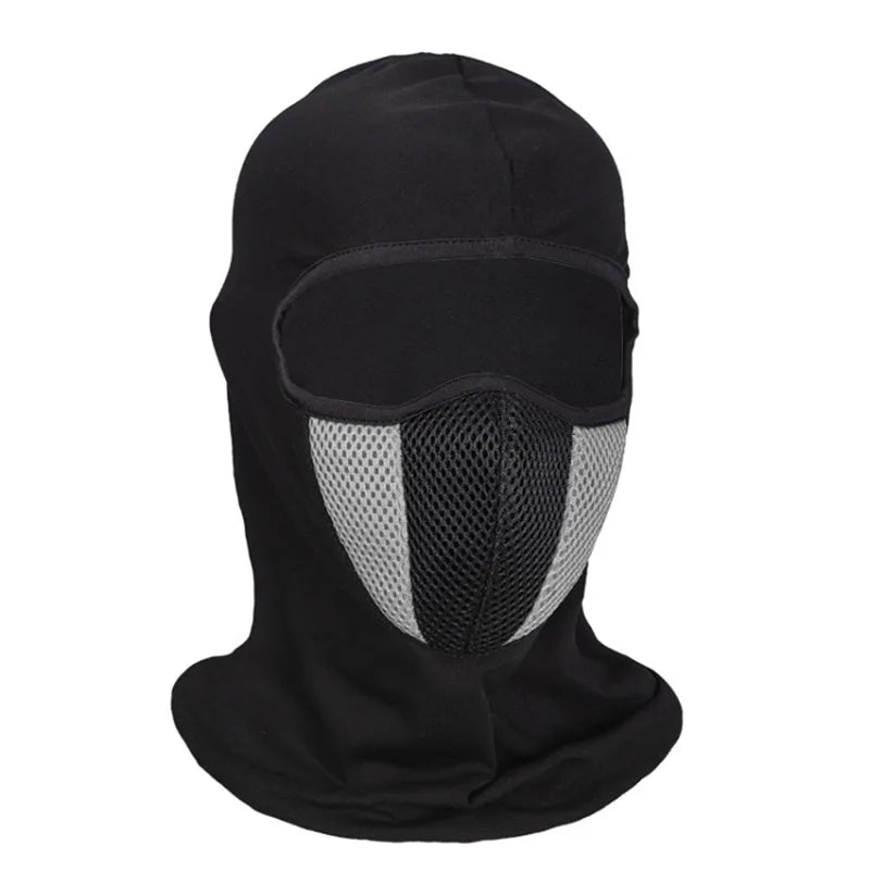 Breathable Motorcycle Balaclava Full Face Mask Cycling Sports Dustproof Windproof Scarf Headgear for Men Women Neck Face Tubes