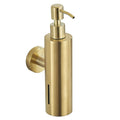304 Stainless Steel Soap Dispenser Black Shower Shampoo Bottle Hotel Wall Hanging Press Hand Sanitizer Bottle
