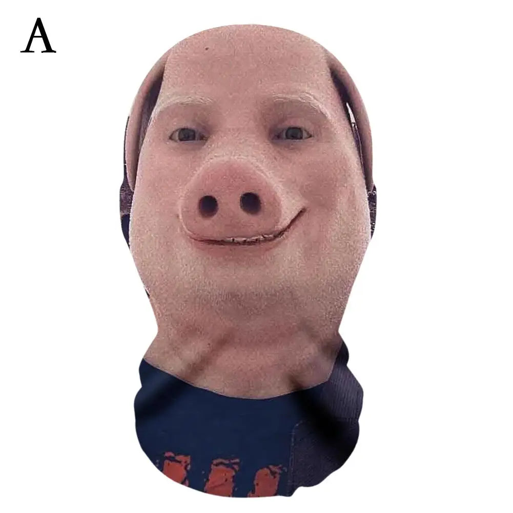 3D Printed Mask Elastic Mesh Full Face Mask For Men Women Cosplay Headwear Novelty Supplies Party Cosplay Props