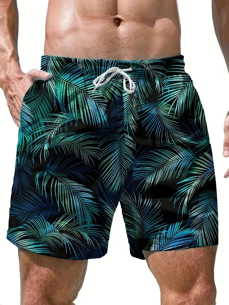 Summer Casual Designer Shorts 3D Men's Beach Shorts Kids Fashion Surf Board Shorts Boys Quick Dry Swimwear Trunk Sports Fitness