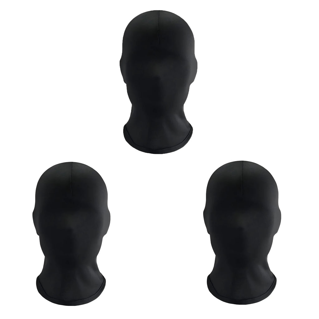 Non Hole Full Face Mask All-round Protection Wind-Protection Balaclava Hat Breathable High Elasticity Headgear for Men and Women