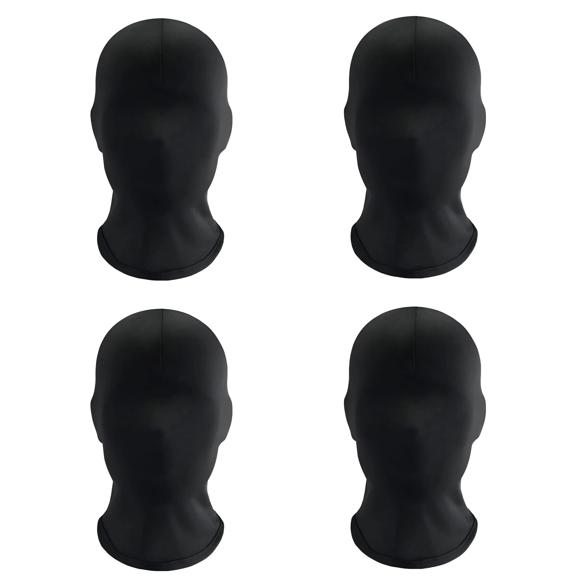 Non Hole Full Face Mask All-round Protection Wind-Protection Balaclava Hat Breathable High Elasticity Headgear for Men and Women