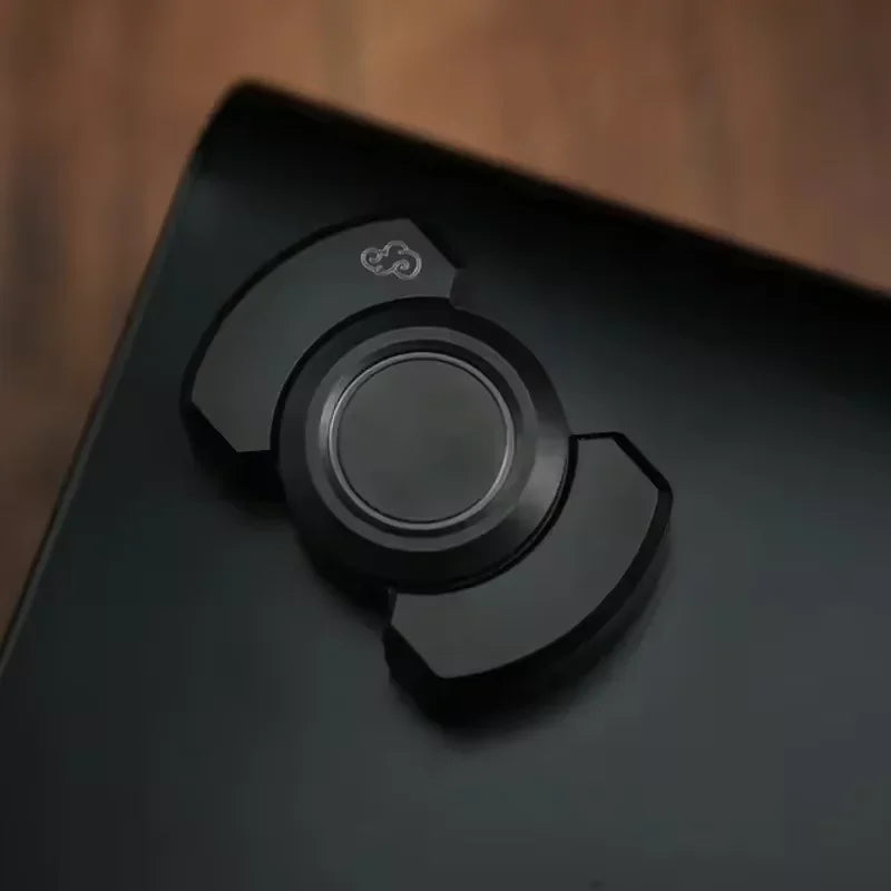 3-in-1 Fidget Spinner Toy for Adults Metal Slider Clicker Spinner Magnetic EDC Gadget Gifts Stress Anxiety Relief ADHD Autism