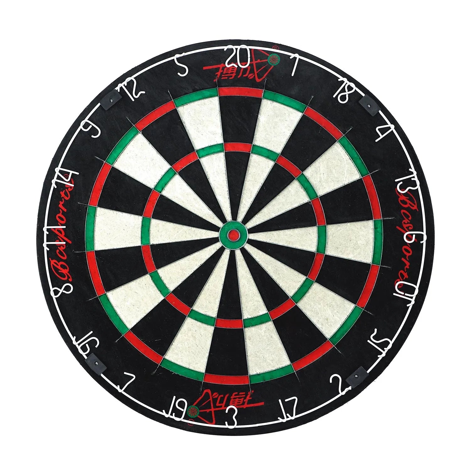BCsports 18 Inch Super Resistant Kenya Sisal and China Mainland Sisal Darts Board Professional Competition Dartboard