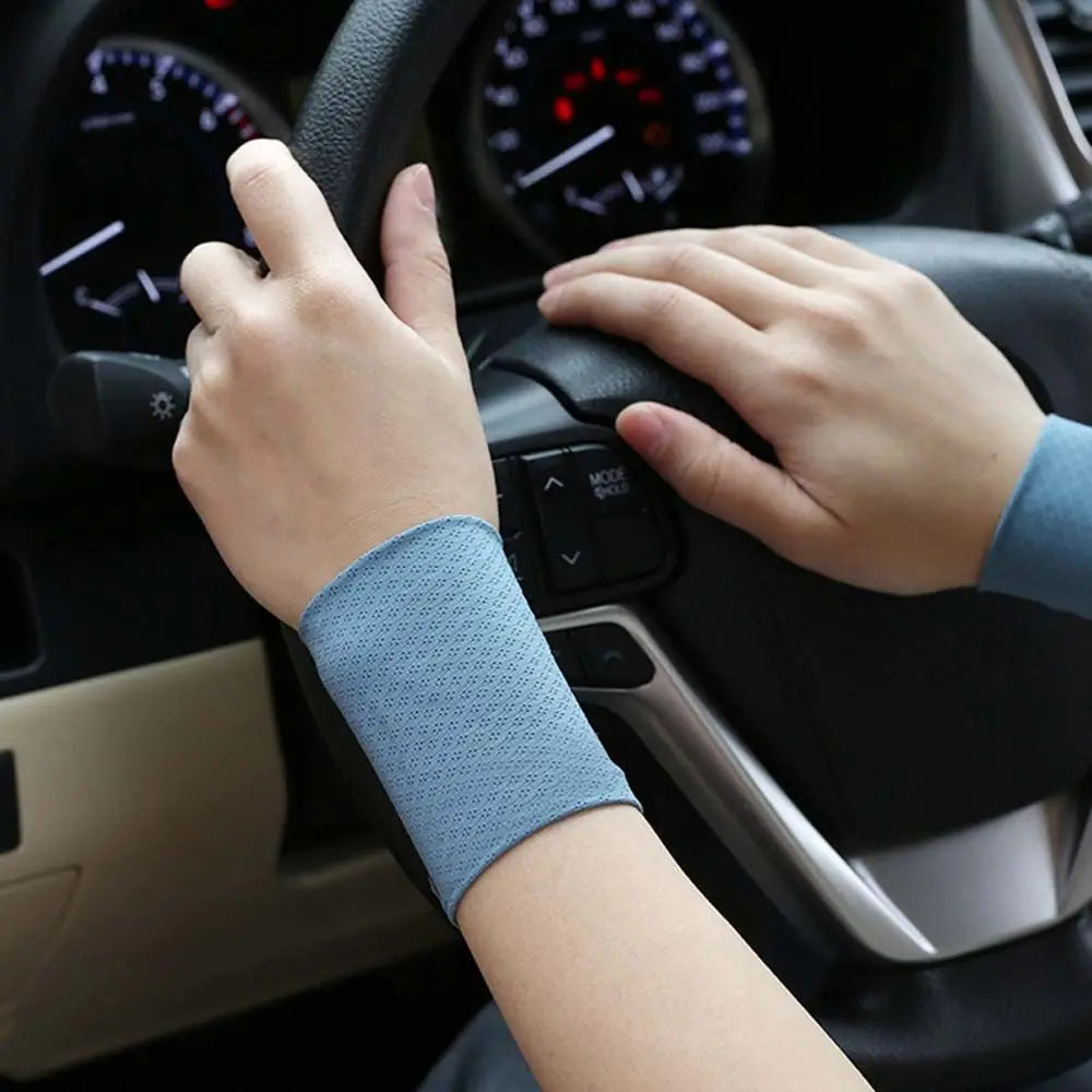 Sports Sweatband Cotton Terry Cloth Wrist Sweat Bands Tennis Fitness Basketball Wristband Wrist Support Protector