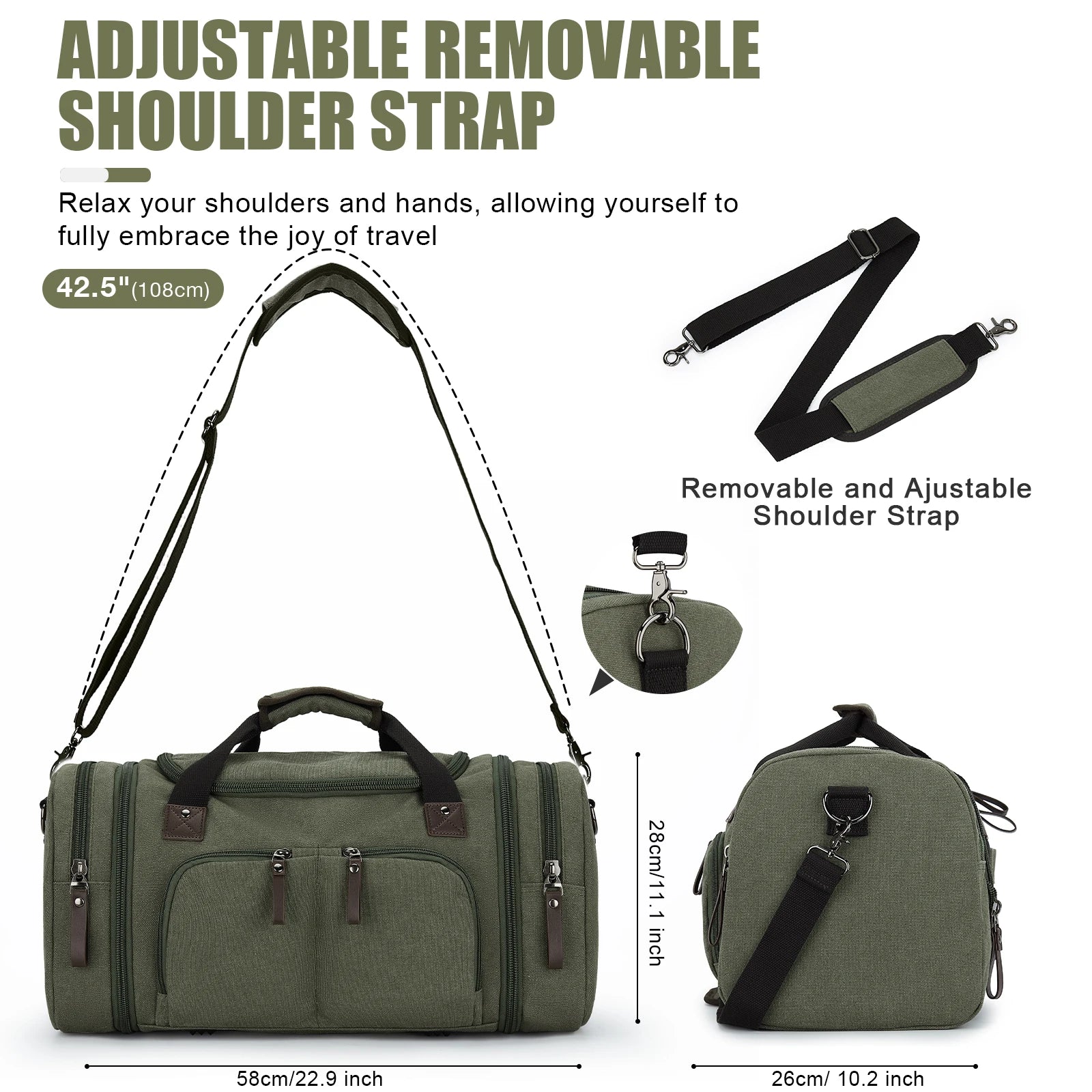 Bag for Men High Capacity Training Fitness Sports Bag Waterproof Gym Bags Expandable Men Handbag Travel Overnight Weekend Bag