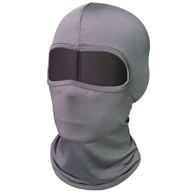 Print Your Logo Men'S Cycling Full Face Mask Hood Quick Dry Breathable Balaclava Caps Women Tactical Army Motorcycle Neck Gaiter
