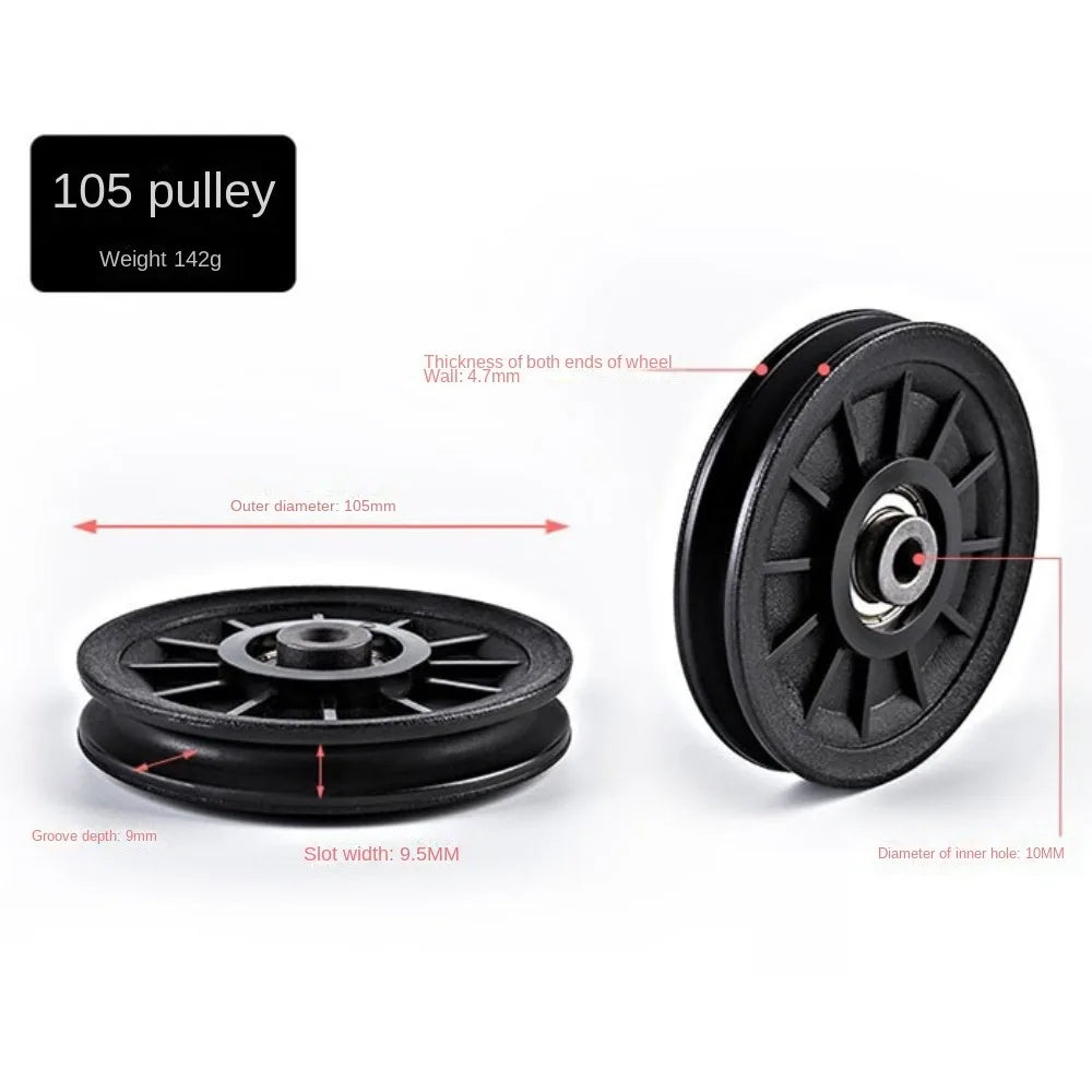Nylon Bearing Pulley Wheel for Gym Fitness Equipment Cable Machine Part