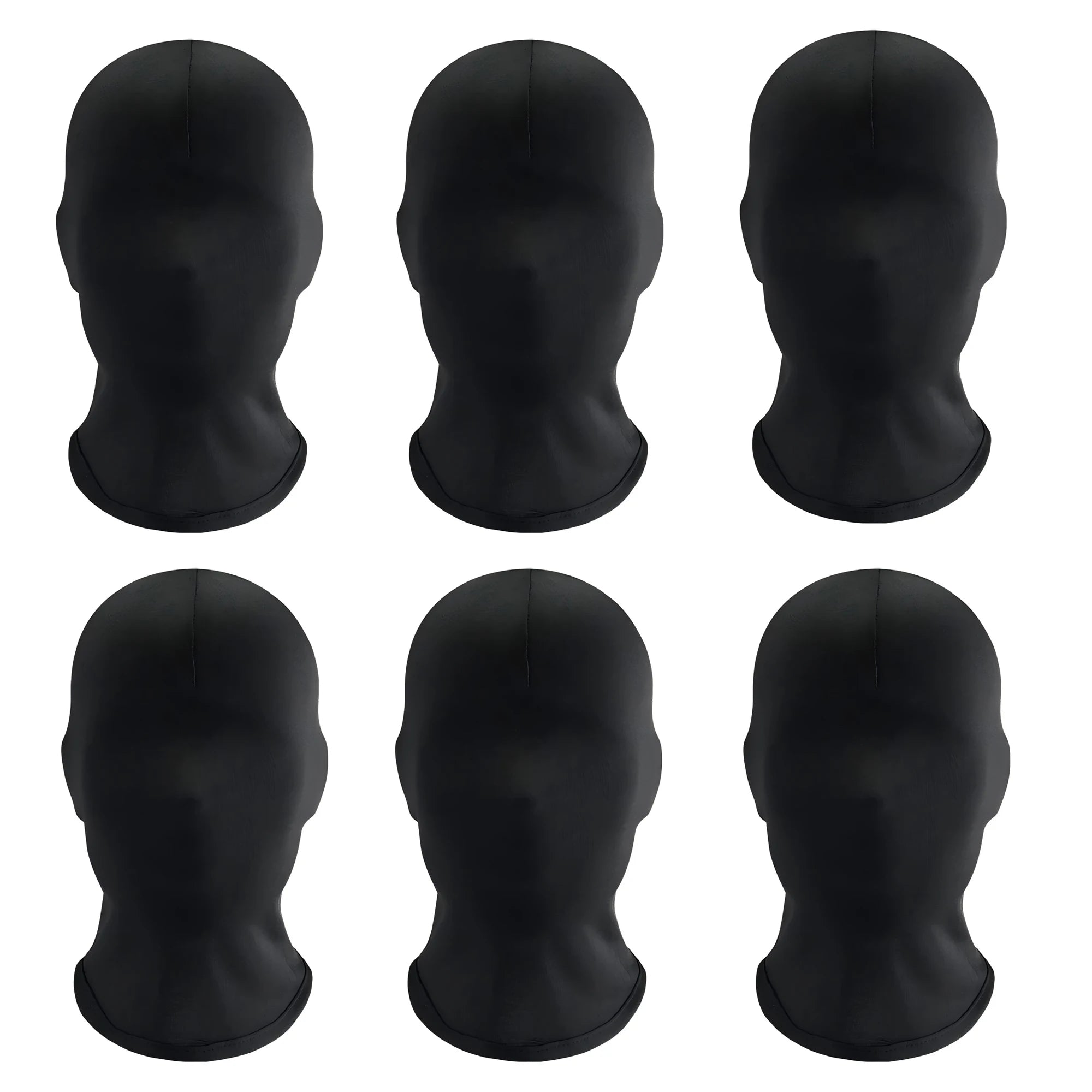 Non Hole Full Face Mask All-round Protection Wind-Protection Balaclava Hat Breathable High Elasticity Headgear for Men and Women