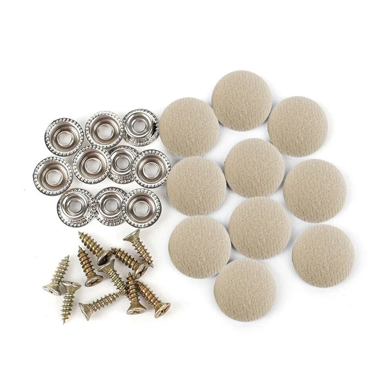 60PCS Headliner Repair Kit Auto Roof Repair Snap Rivets and Installation Tool for Fixing Car Interior Ceiling Sagging Headliner