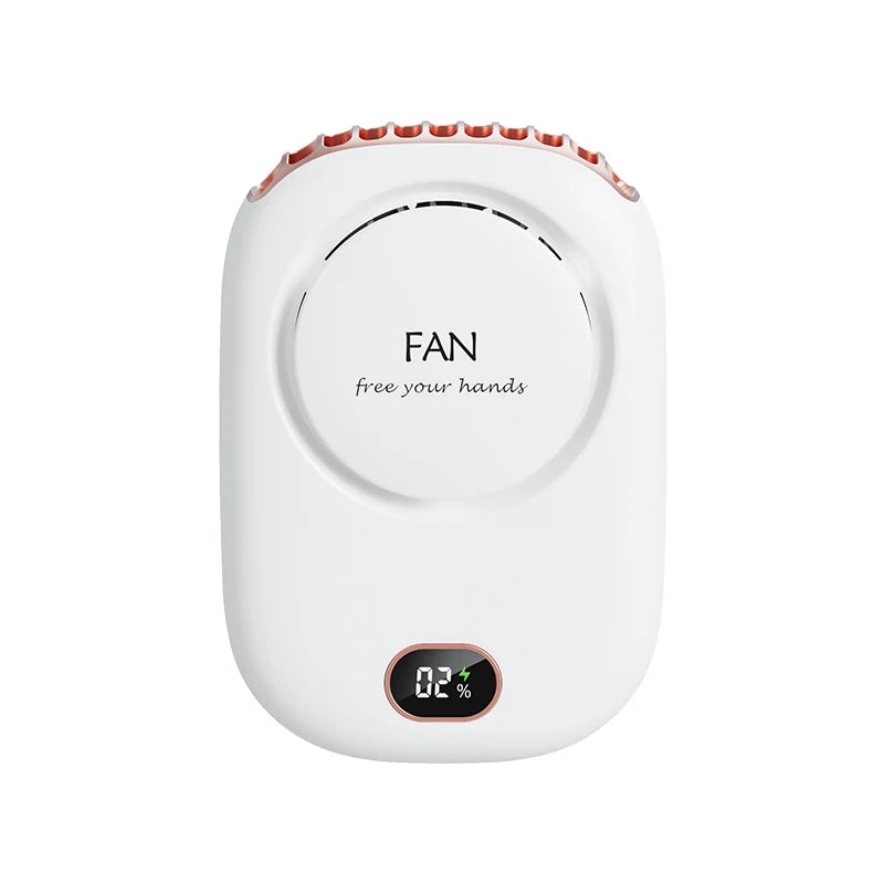 VGR New Mini Portable Fan Rechargeable Ventilador Bladeless Turbo Ultra Quiet Student Hand Held Fan for Outdoor Sports Travel