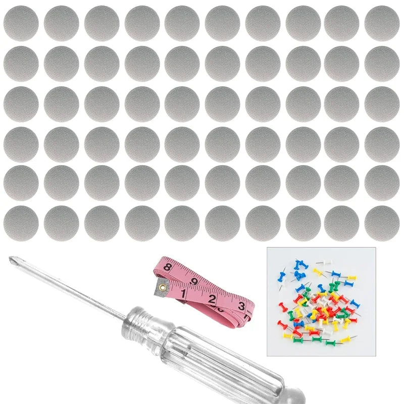 60PCS Headliner Repair Kit Auto Roof Repair Snap Rivets and Installation Tool for Fixing Car Interior Ceiling Sagging Headliner