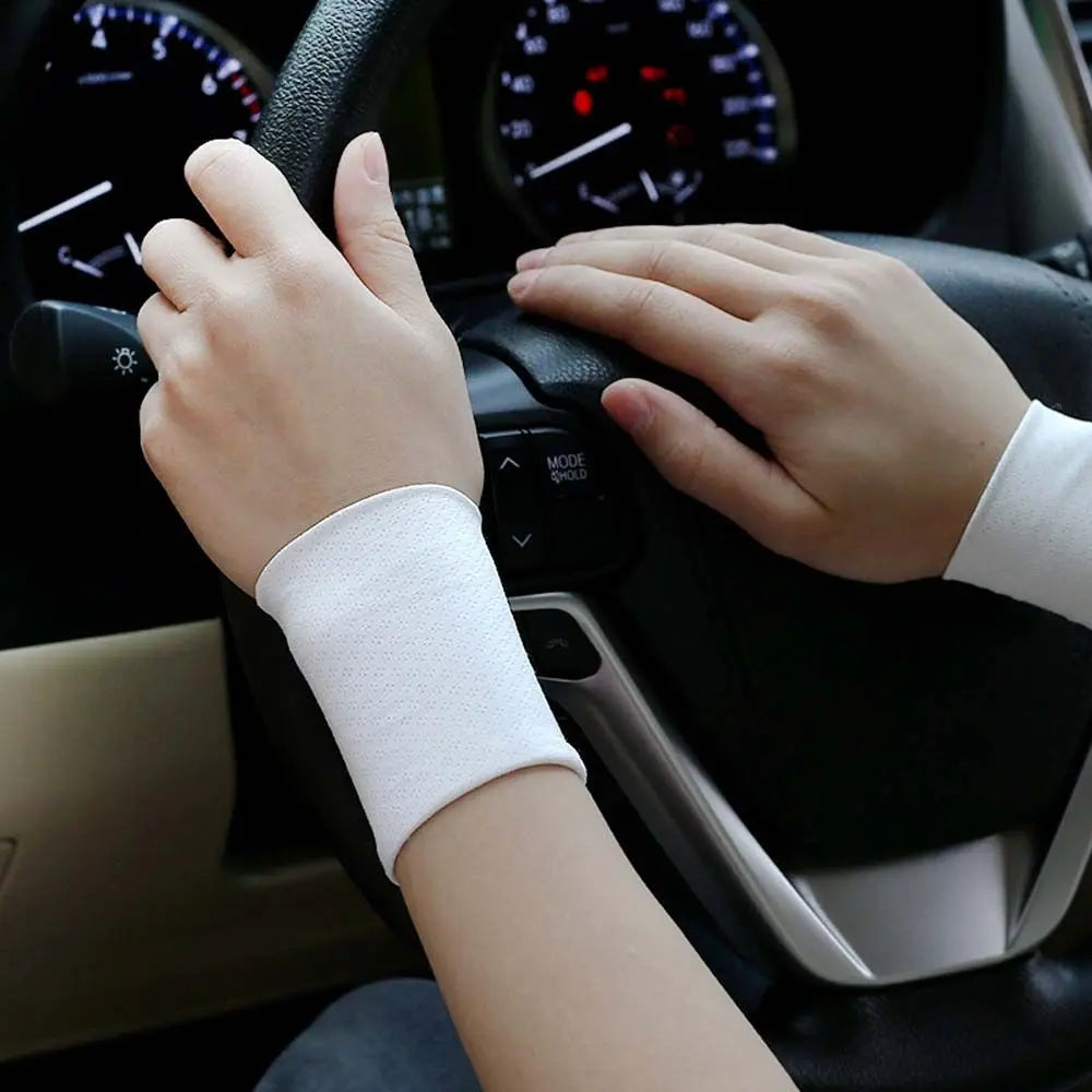 Sports Sweatband Cotton Terry Cloth Wrist Sweat Bands Tennis Fitness Basketball Wristband Wrist Support Protector