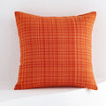 Orange Woven Cushion Cover Waterproof Outdoor Decorative Pillowcase Living Room Sofa Throw Pillow Cover Zipper Fundas De Cojines