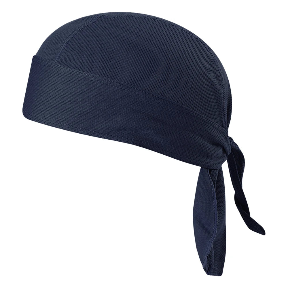 Bicycle Sweat-wicking Cap UV Protection Face Mask Sun-Protective Neck Gaiter Cycling Headscarf Headband Quick-dry Pirate Hat