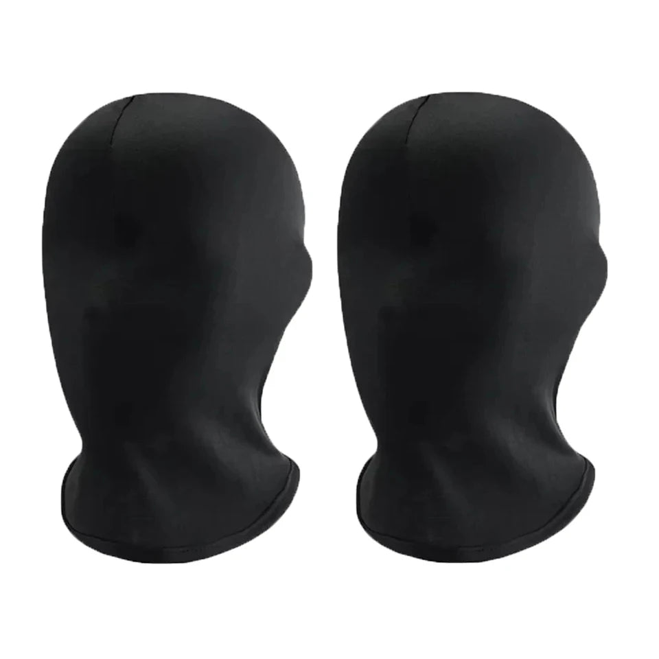 Non Hole Full Face Mask All-round Protection Wind-Protection Balaclava Hat Breathable High Elasticity Headgear for Men and Women