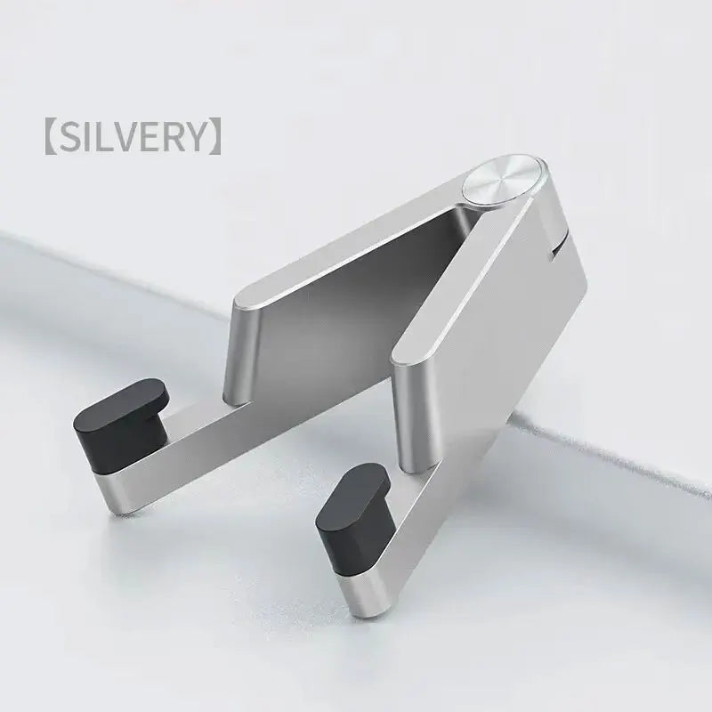 Portable V-shaped Foldable Phone Holder Desktop Lazy Metal Cell Tablet Stand For iPhone Samsung Xiaomi iPad Smartphone Bracket