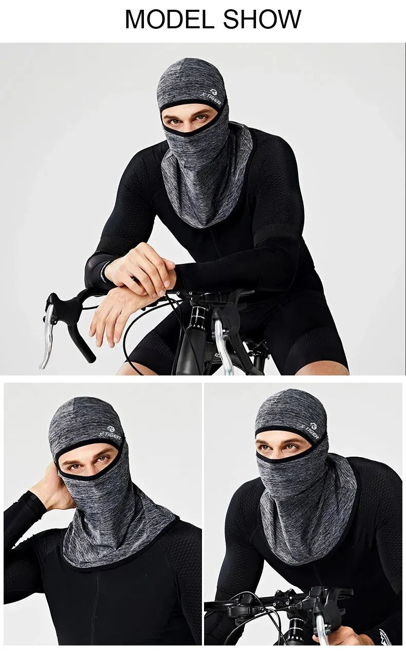 X-TIGER Face Mask Absorb Sweat Cycling Fishing Training Face Scarf Neck Gaiter Bicycle Sun Protection Sport Face Mask