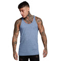 Pit Stripes Knitted Y Back Fitness Tank Tops Mens Bodybuilding Stringer Singlets Slim Fit Muscle Sleeveless Shirt Gym Clothing