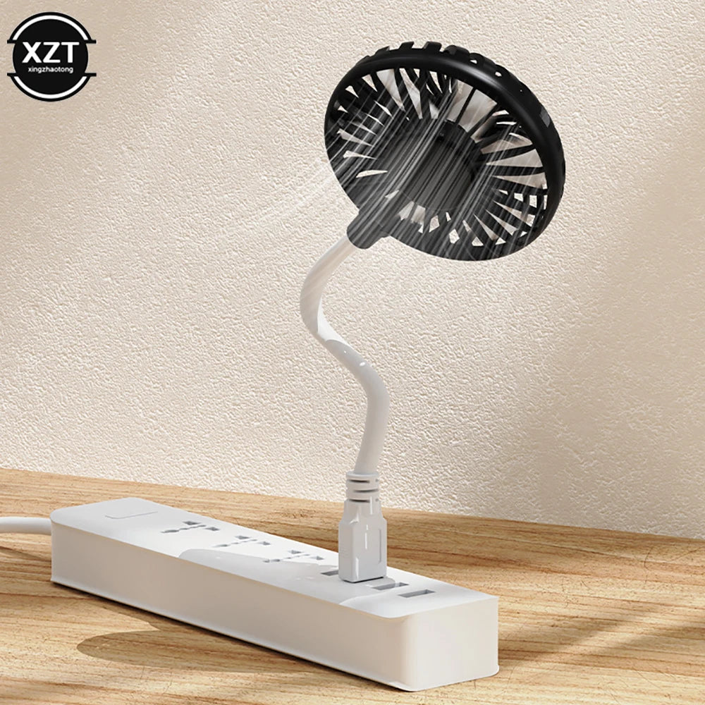 Portable USB Fan Mini Air Cooler Fan Summer Camping Office Table Fan Ventilador USB Cooling Fan For Power Bank Notebook Computer