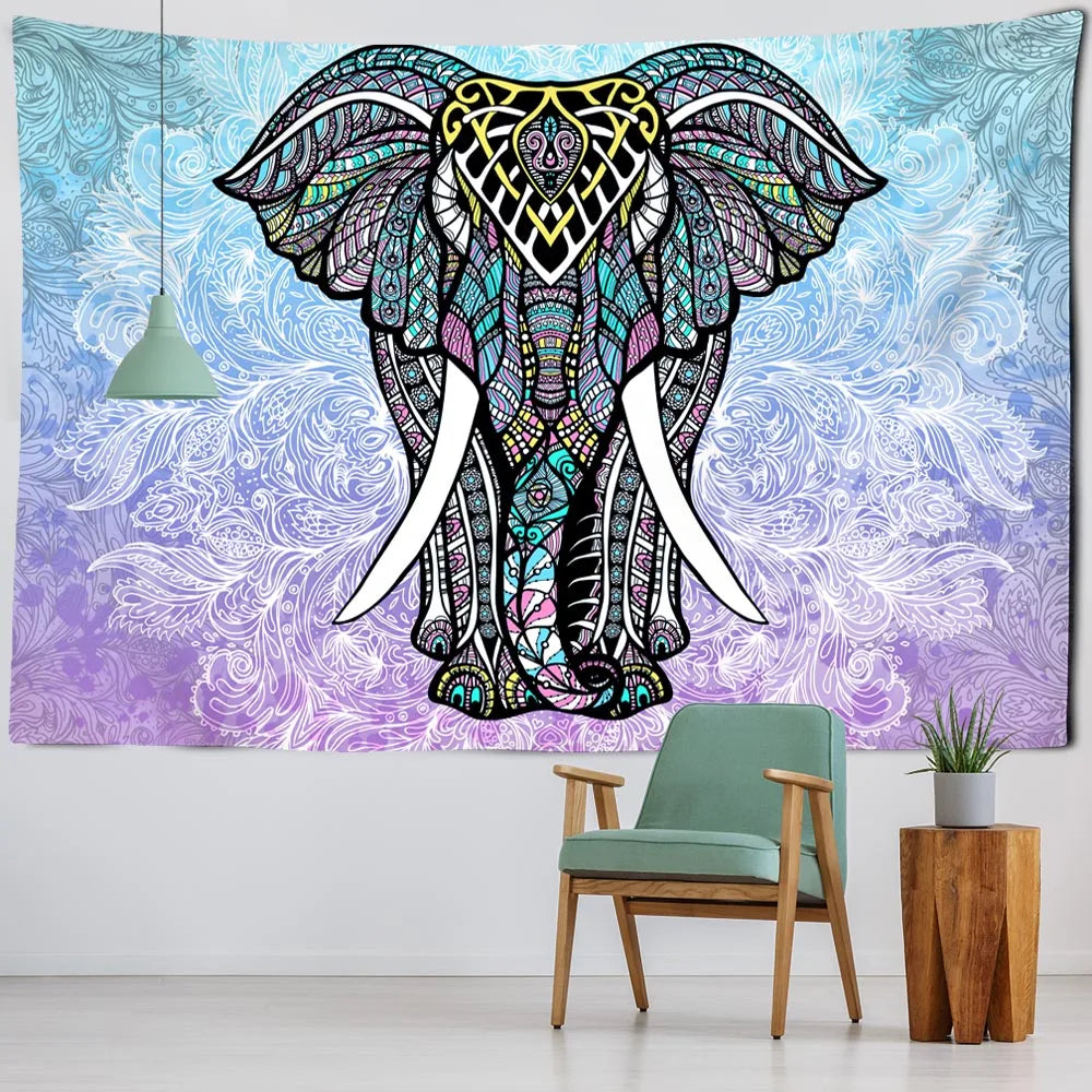 Customized Tapestry Wall Boho Mandala Tapestries Witchcraft Tapestrys Print Your Photo Hippie Walls Hanging Blanket Tapestry