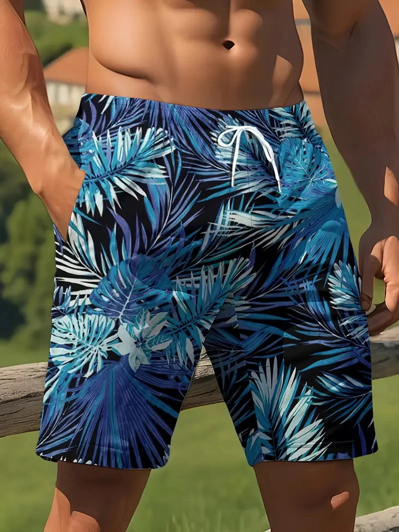 Summer Casual Designer Shorts 3D Men's Beach Shorts Kids Fashion Surf Board Shorts Boys Quick Dry Swimwear Trunk Sports Fitness