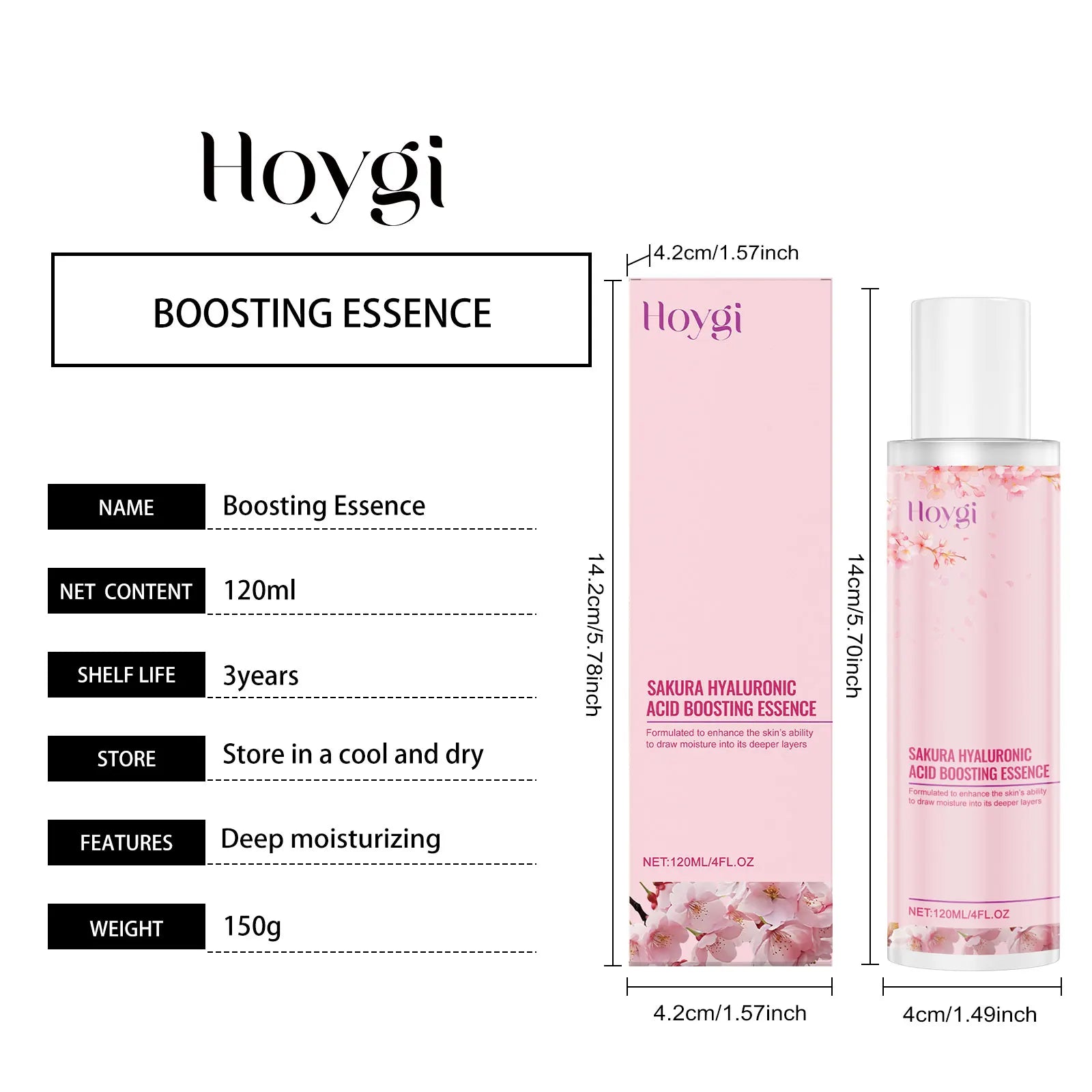Hyaluronic Acid Face Serum Brightening Plumping Smoothing Deep Nourishing for Dry Skin Daily Skincare Moisturizing Essence