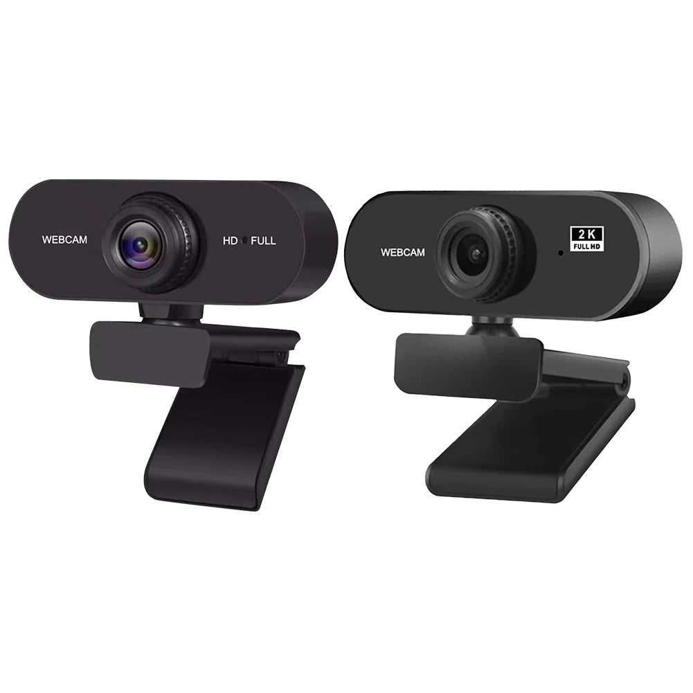 Usb hd 1080p/2k computador web câmera plug and play com microfone câmera de computador autofoco pc webcam para computador portátil desktop