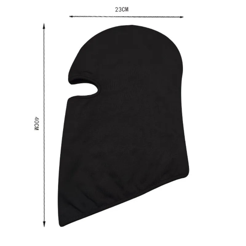 Print Your Logo Men'S Cycling Full Face Mask Hood Quick Dry Breathable Balaclava Caps Women Tactical Army Motorcycle Neck Gaiter