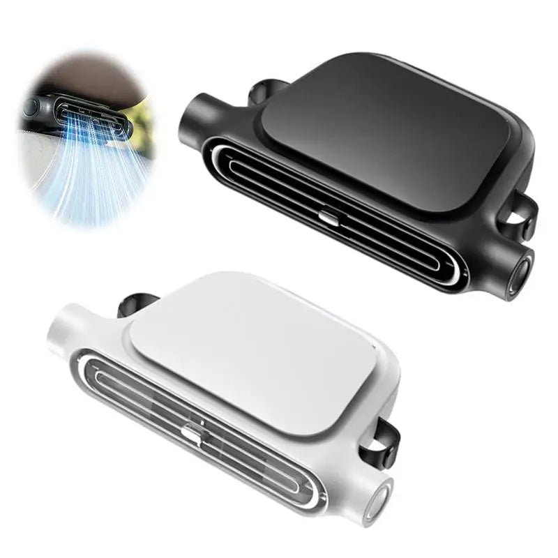 Portable Car Fan - USB Cooling Vehicle Accessory, Quiet Compact SUV Seat Fan, Adjustable Airflow Design, Efficient Proced