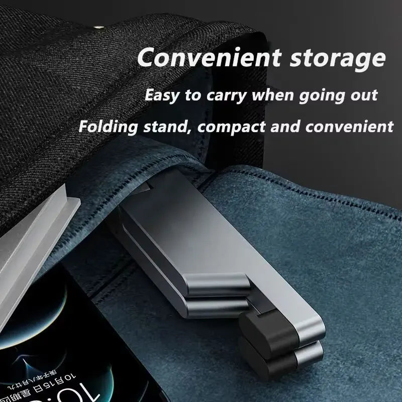 Portable V-shaped Foldable Phone Holder Desktop Lazy Metal Cell Tablet Stand For iPhone Samsung Xiaomi iPad Smartphone Bracket