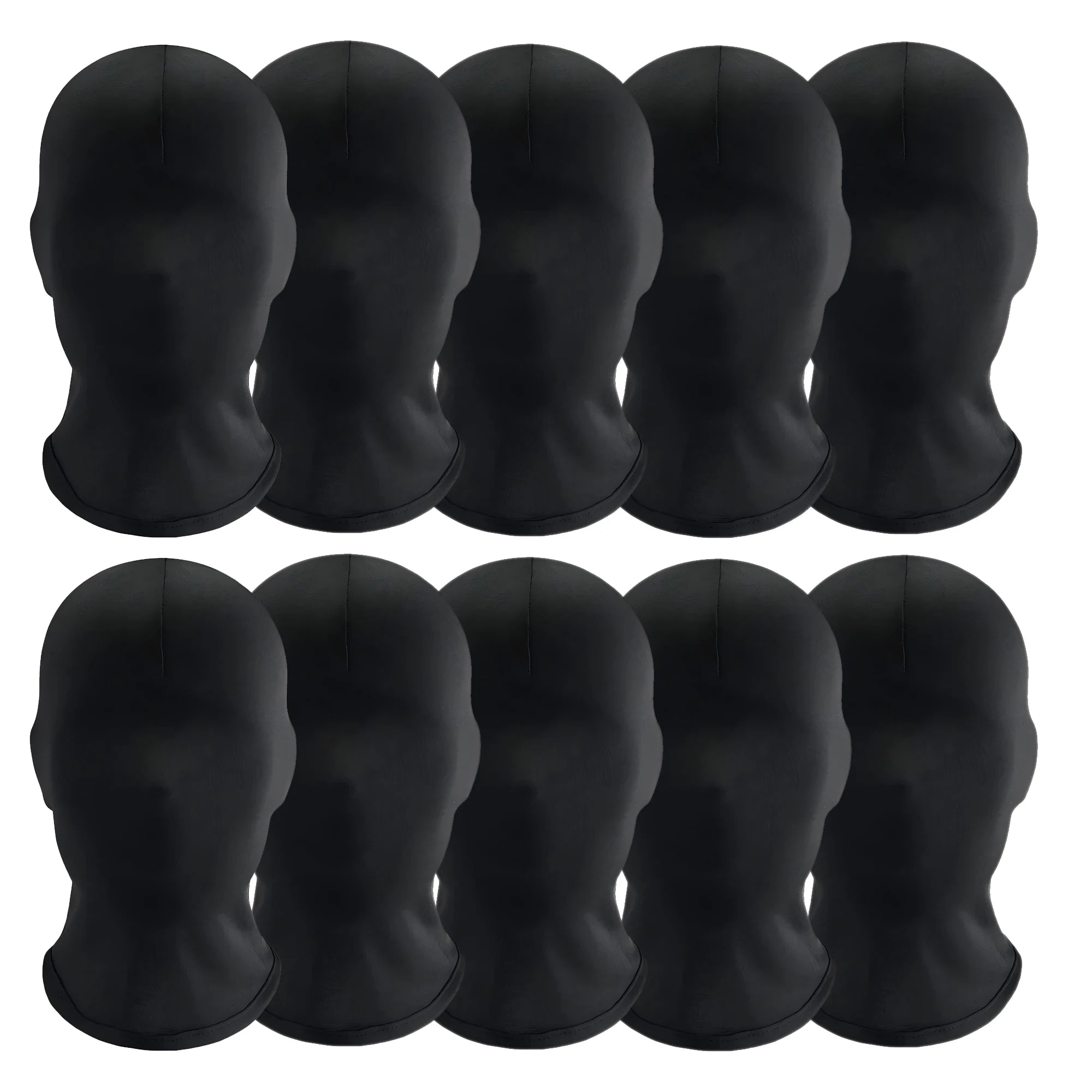 Non Hole Full Face Mask All-round Protection Wind-Protection Balaclava Hat Breathable High Elasticity Headgear for Men and Women