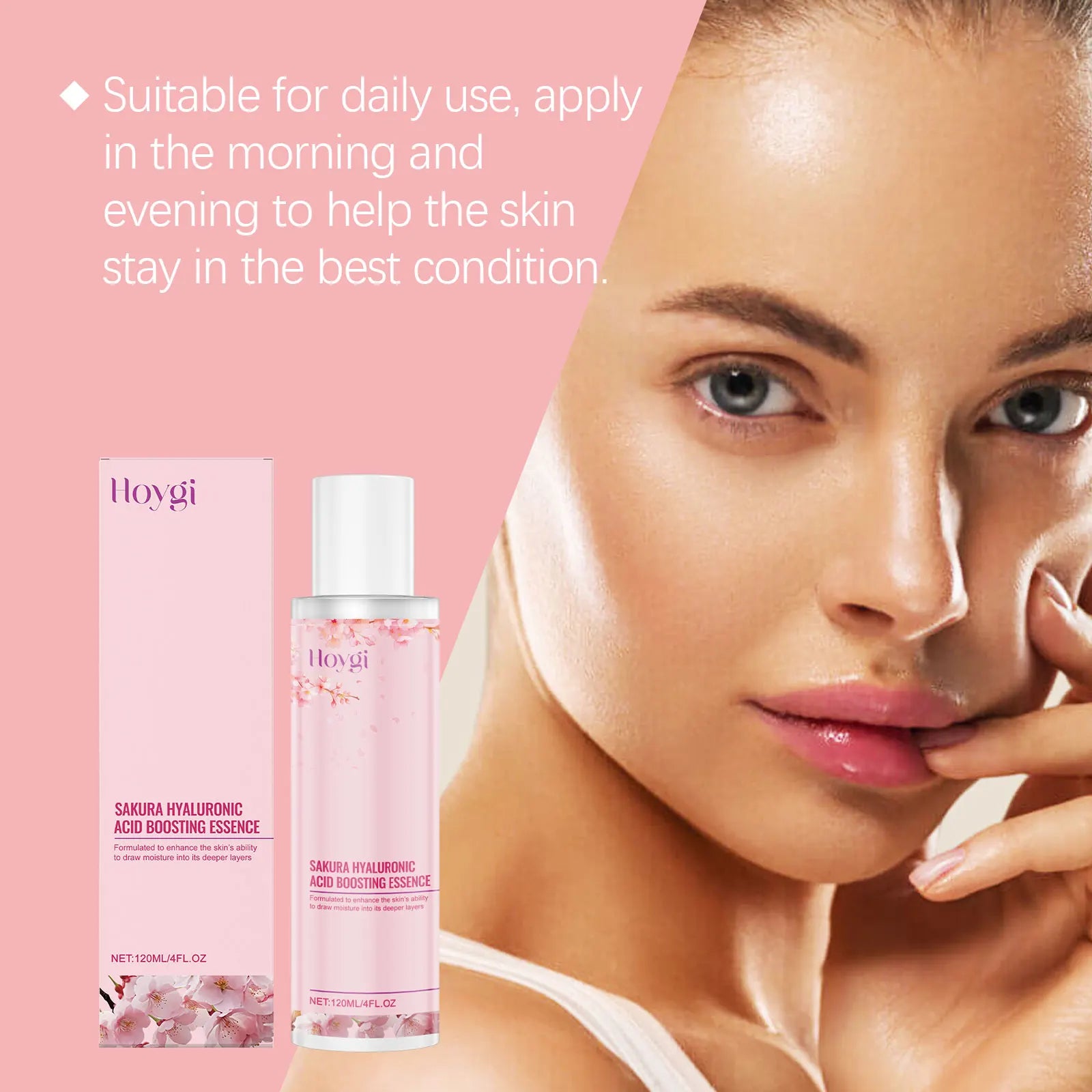 Hyaluronic Acid Face Serum Brightening Plumping Smoothing Deep Nourishing for Dry Skin Daily Skincare Moisturizing Essence