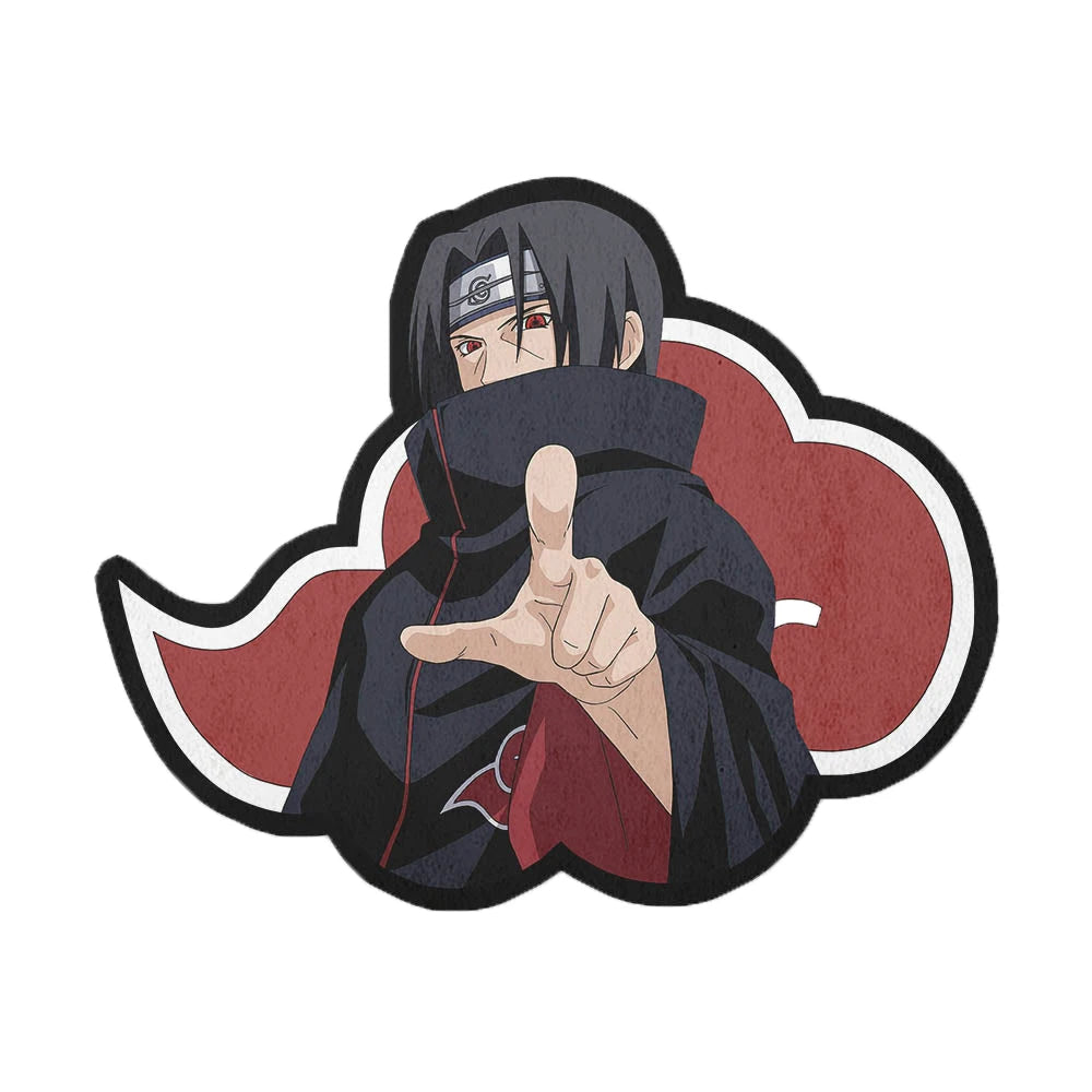 Anime Nuruto Uchiha Itachi Rugs Bathroom Bedroom Living Room Floor Non-slip Decorative Mats Room Decor Gifts Carpets