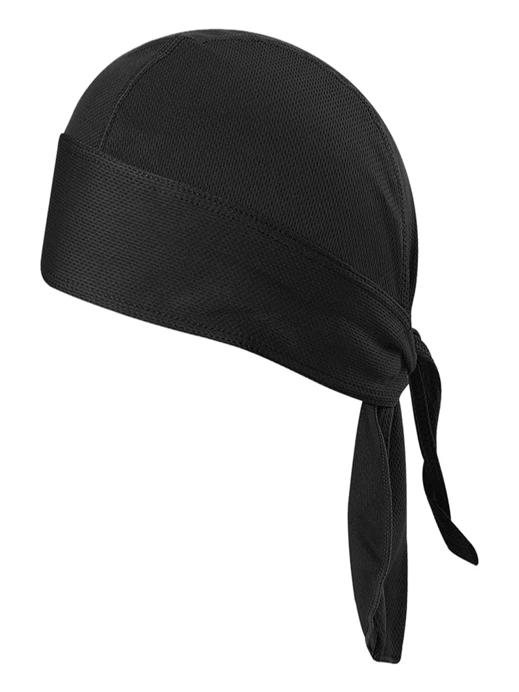 Bicycle Sweat-wicking Cap UV Protection Face Mask Sun-Protective Neck Gaiter Cycling Headscarf Headband Quick-dry Pirate Hat