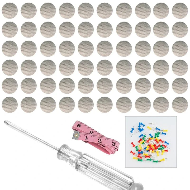 60PCS Headliner Repair Kit Auto Roof Repair Snap Rivets and Installation Tool for Fixing Car Interior Ceiling Sagging Headliner