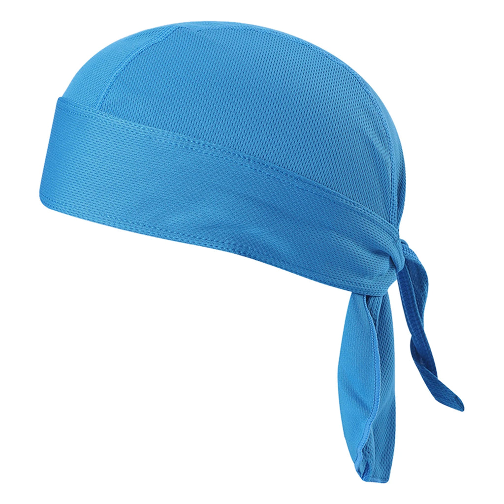 Bicycle Sweat-wicking Cap UV Protection Face Mask Sun-Protective Neck Gaiter Cycling Headscarf Headband Quick-dry Pirate Hat