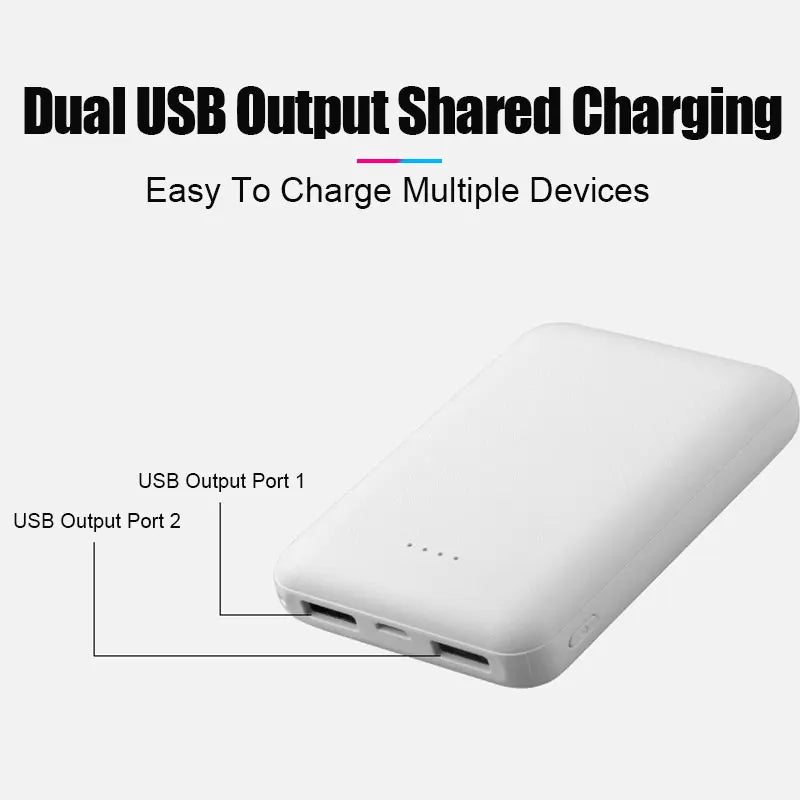 20000mAh Power Bank Portable USB Charger Fast Charging External Battery Pack Heating Vest Jacket Scarf Socks Glove Equipment New
