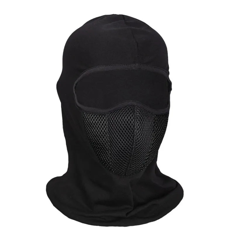 Breathable Motorcycle Balaclava Full Face Mask Cycling Sports Dustproof Windproof Scarf Headgear for Men Women Neck Face Tubes