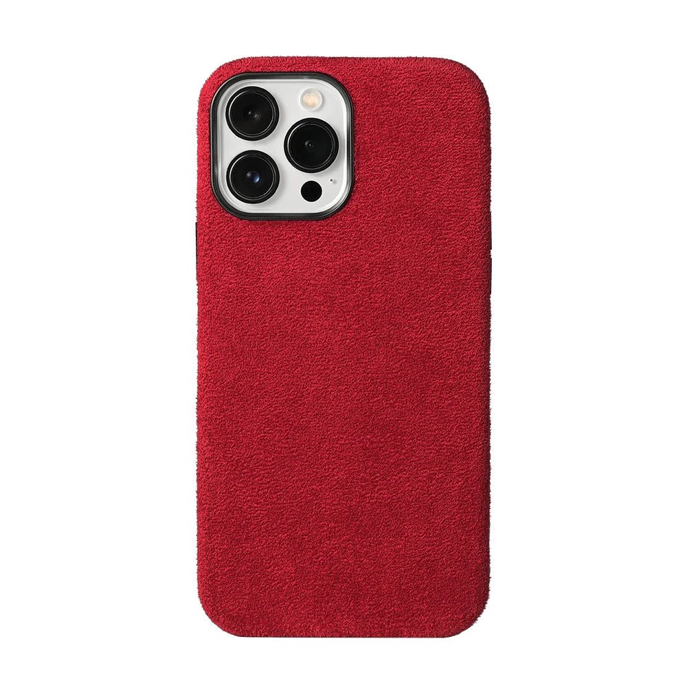 LANGSIDI Brand for Magsafe Phone Case for iPhone 13 mini 13 14 Pro Max 13pro Luxury Fabric protective shockproof fundas
