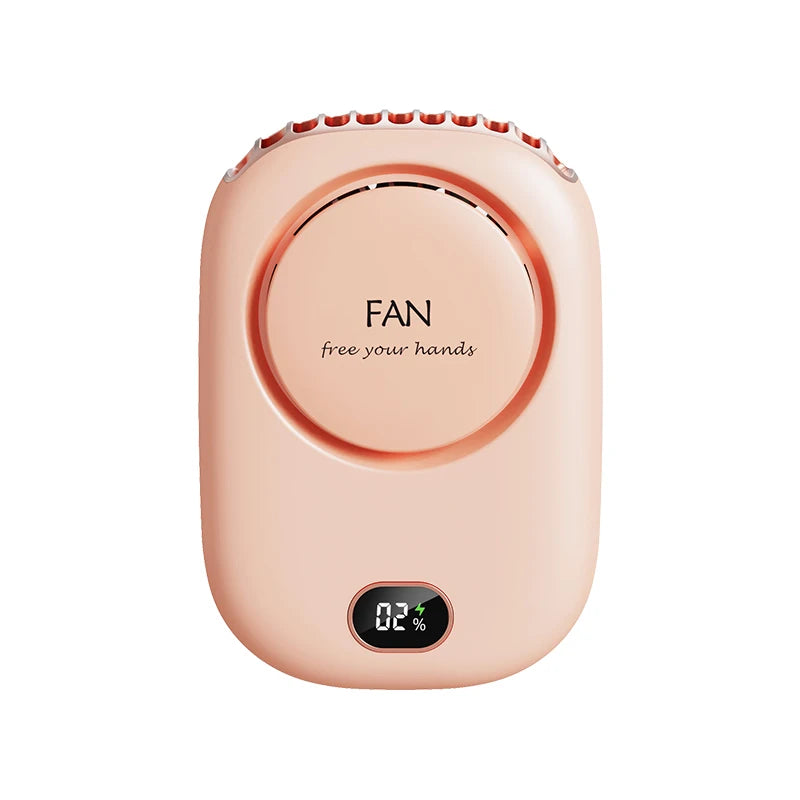 VGR New Mini Portable Fan Rechargeable Ventilador Bladeless Turbo Ultra Quiet Student Hand Held Fan for Outdoor Sports Travel