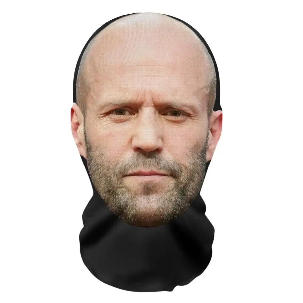 3D Printed Mask Elastic Mesh Full Face Mask For Men Women Cosplay Headwear Novelty Supplies Party Cosplay Props