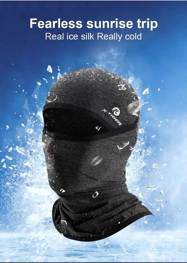 X-TIGER Face Mask Absorb Sweat Cycling Fishing Training Face Scarf Neck Gaiter Bicycle Sun Protection Sport Face Mask