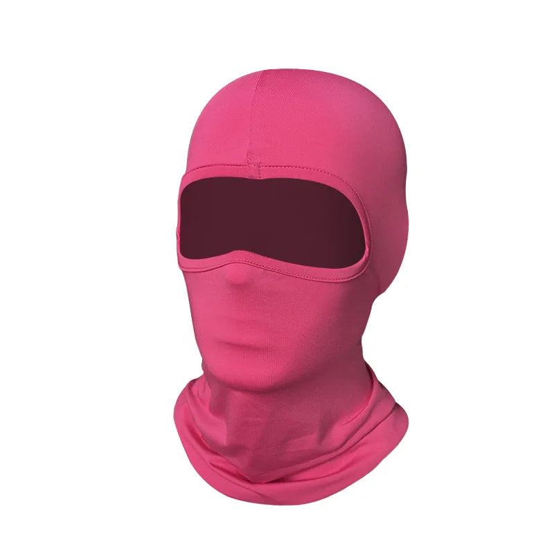 Print Your Logo Men'S Cycling Full Face Mask Hood Quick Dry Breathable Balaclava Caps Women Tactical Army Motorcycle Neck Gaiter