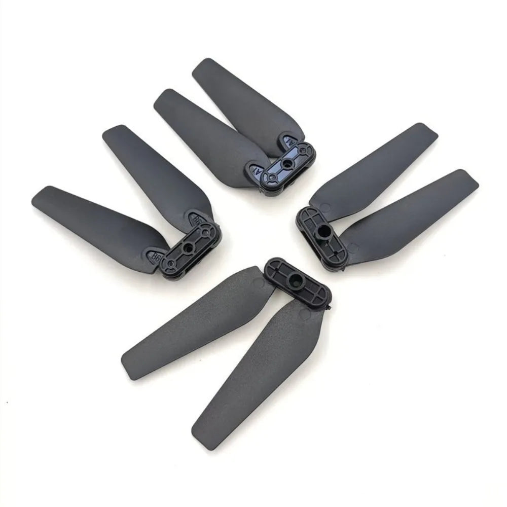 4 pçs novo rc drone hélice lâmina universal plástico crash guard capa rc quadcopter peças fácil instalar motor para e88 e88pro