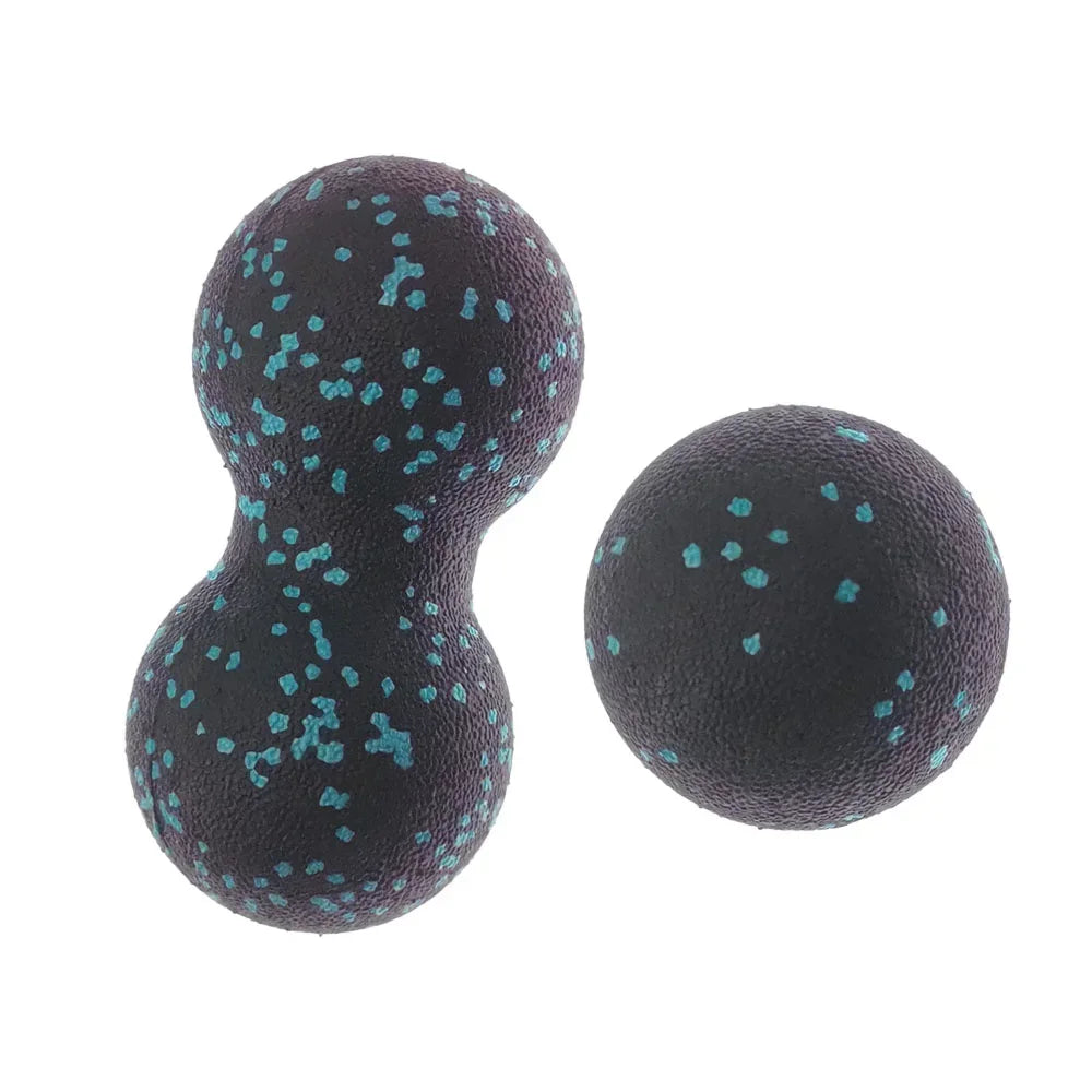 EPP 8cm Peanut Balls Body Massage Fascia Ball High Density Muscle Relaxation Lacrosse Fitness Yoga Myofascia Ball Relieve Pain