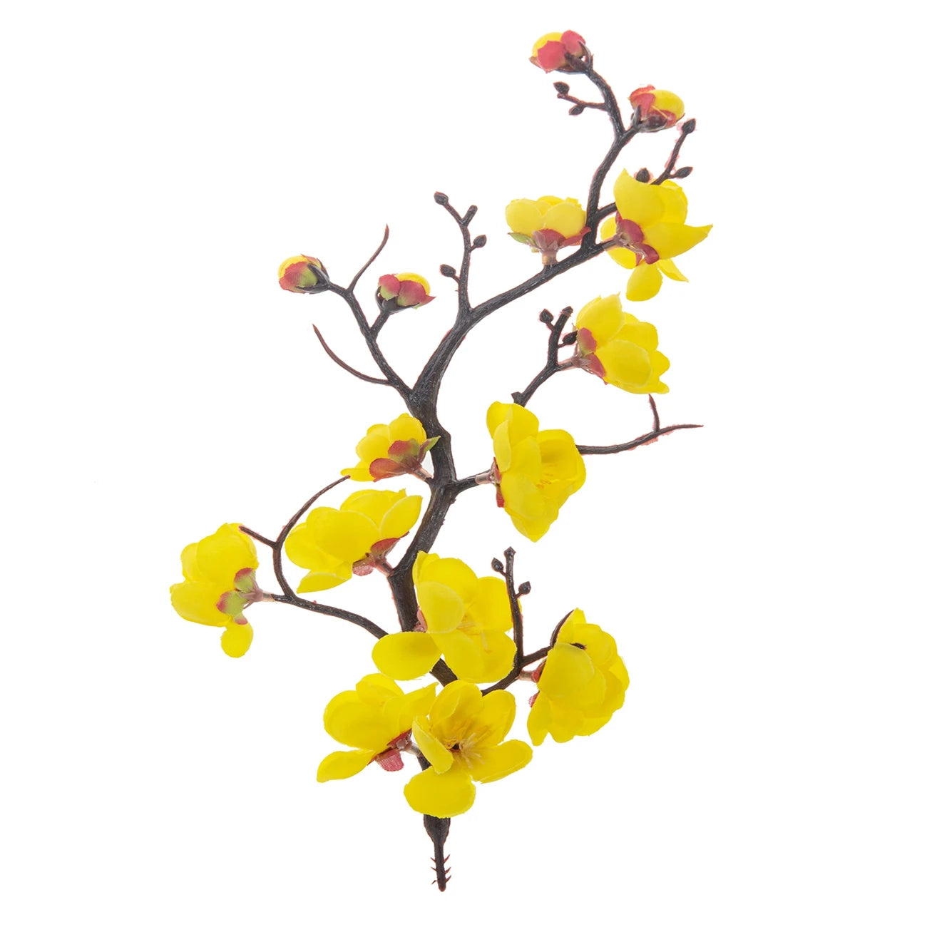 Artificial Flowers Spring Plum Blossom Peach Branch Silk Flowers Home Wedding Party Decoration Festival Wreaths Diy Office Table