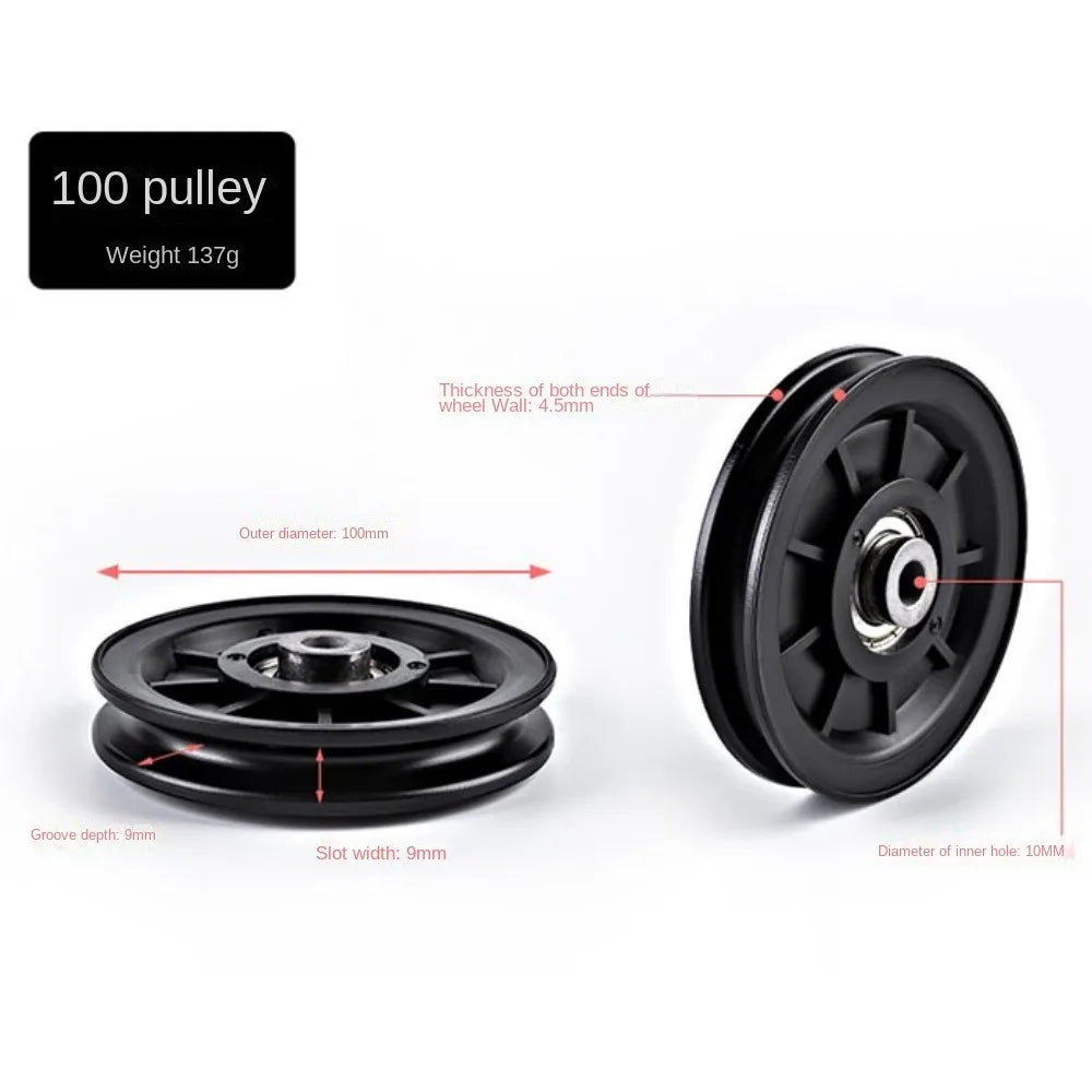Nylon Bearing Pulley Wheel for Gym Fitness Equipment Cable Machine Part