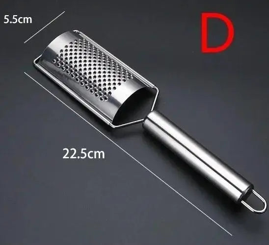 Stainless Steel Handheld Cheeses Grater Multi-Purpose Kitchen Food Graters For CheeseChocolate Butter Fruit Vegetable Gadgets