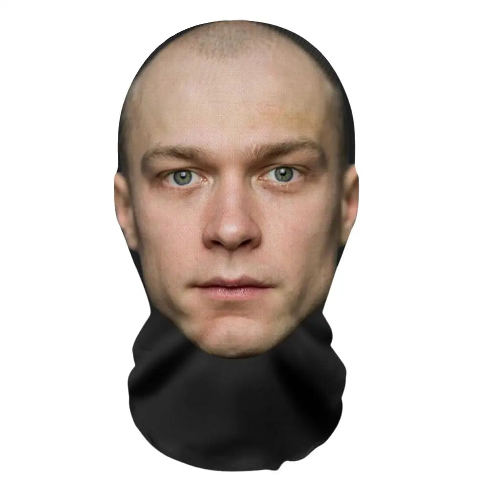 3D Printed Mask Elastic Mesh Full Face Mask For Men Women Cosplay Headwear Novelty Supplies Party Cosplay Props